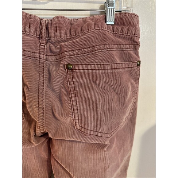 Free People PINK Skinny Corduroy Pants 30 Cotton Blend Retro Spring Lightweight - Picture 7 of 7